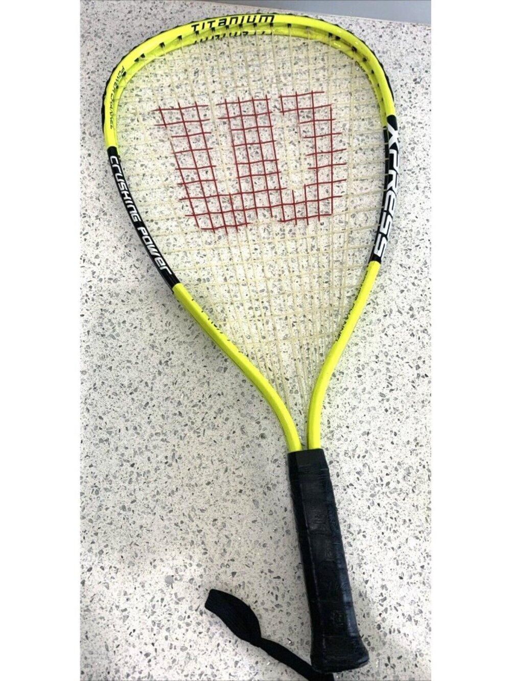 Wilson Crushing Power Titanium Xpress Racquetball Racquet Grip 3 7/8"